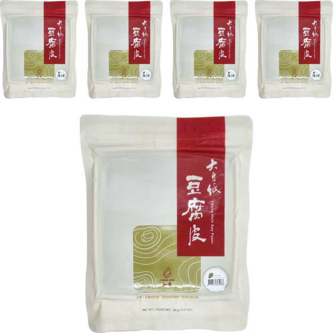 CHENG HSIN 承新 大豆紙豆腐皮, 90g, 5包