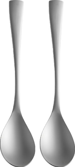 TEMPEST 純鈦餐勺 餐桌款 19.2cm, 鈦本色, 2支