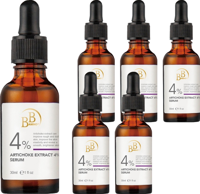 BB AMINO 科研 4%朝鮮薊毛孔細緻精華, 6個, 30ml