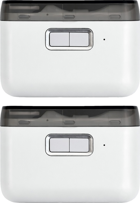 ProTap 浦拓 電動拋光指甲刀 D604, 2個, 白色