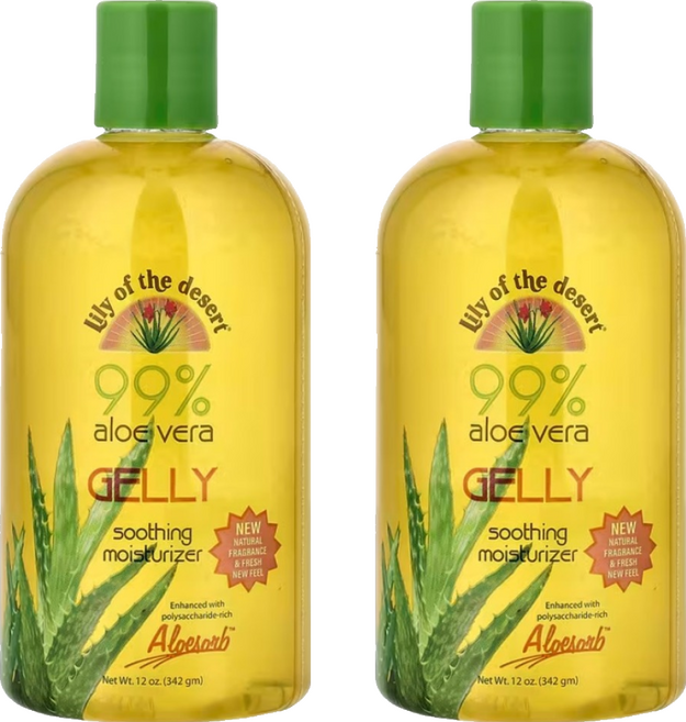 Lily of the desert 99% 蘆薈舒緩凝膠, 342g, 2個