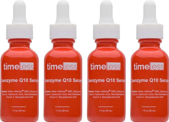 timeless SKIN CARE Q10彈力緊膚精華, 4件, 30ml
