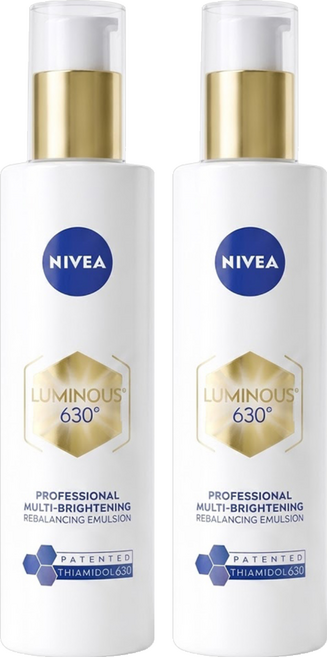 NIVEA 妮維雅 L630R 肌光透白修護精華乳, 2件, 100ml