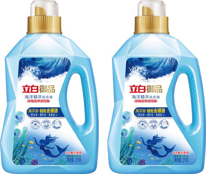 Liby 立白 御品海洋精華洗衣精, 2kg, 2桶