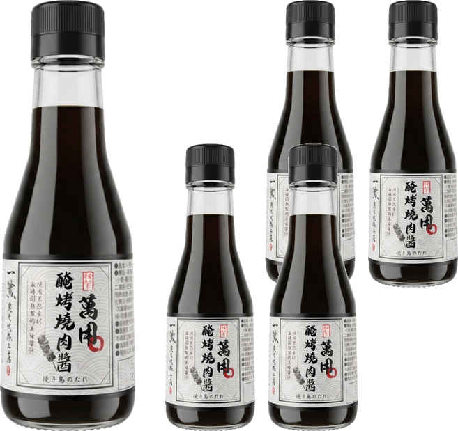 一鷺 秘製醃烤燒肉醬, 5個, 140ml