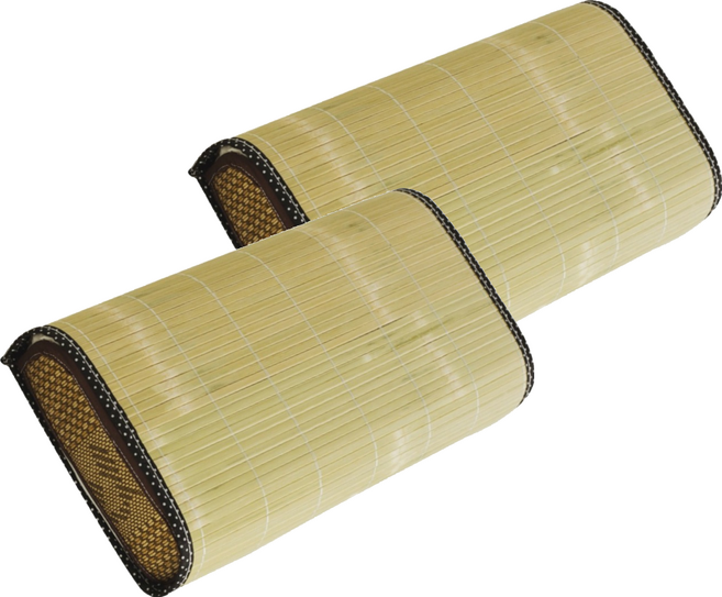 SERVINNO BEDDING 絲薇諾 MIT孟宗竹獨立筒枕, 淺棕色, 2個