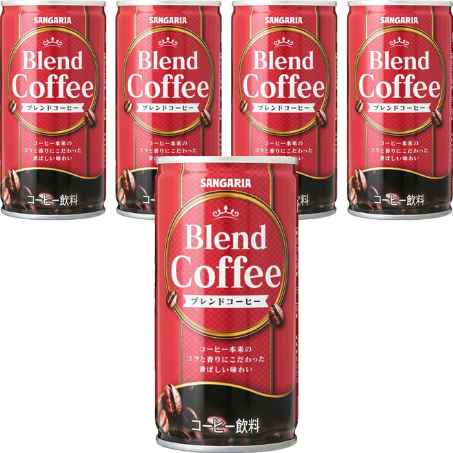 SANGARIA Blend 咖啡, 185ml, 5個