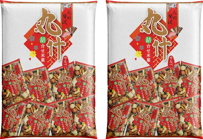丸什 綜合豆果子, 184g, 2袋