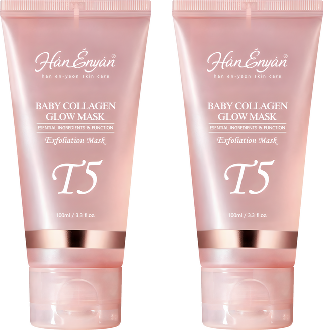 韓恩妍한은연 泌體NMN水光膠原撕拉面膜 100ml, 2個, 1個裝