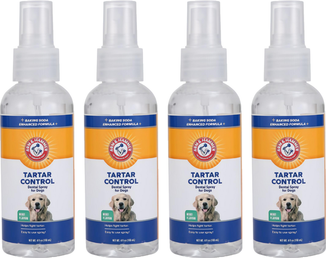 ARM&HAMMER 犬用口腔噴劑 齒垢清除, 118ml, 4瓶