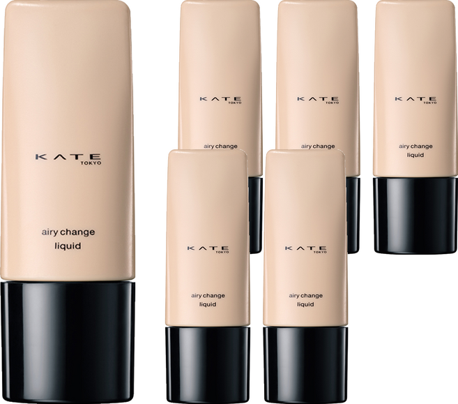 KATE 凱婷 極輕感持久粉底液 25ml, 02, 6個