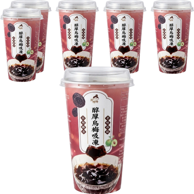 烏嬤嬤 醇厚烏梅吸凍, 255g, 6個