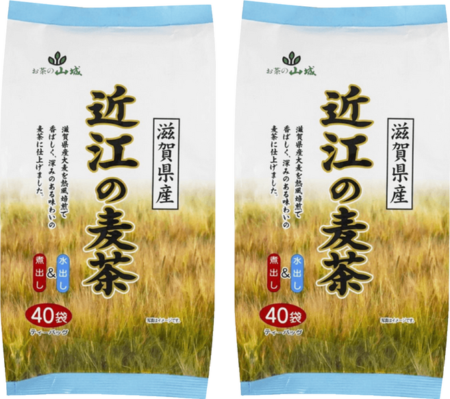 山城物產 近江麥茶, 8g, 2套, 40個裝