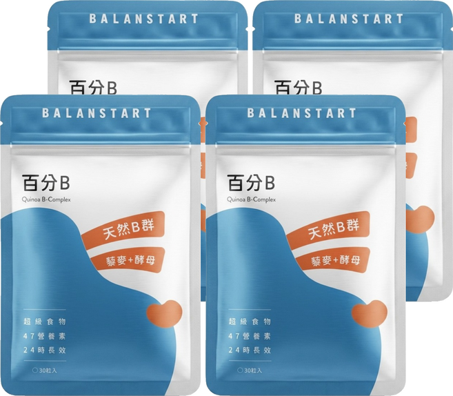 永豐 人可和 百分B素食膠囊 330mg, 4個, 30顆