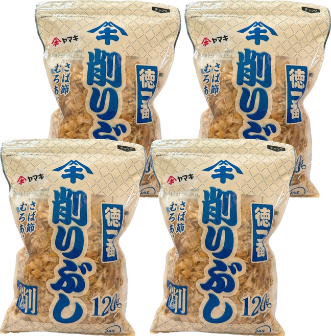 Yamaki 雅媽吉 柴魚片, 4個, 120g