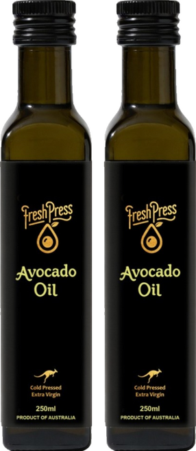 Fresh Press 澳洲進口冷壓初榨酪梨油, 2個, 250ml