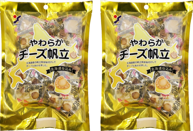 YAMAEI 起司帆立貝, 340g, 2包