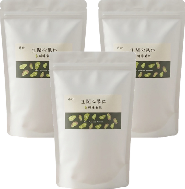 XIANG-HAO 祥好 生開心果仁, 300g, 3個