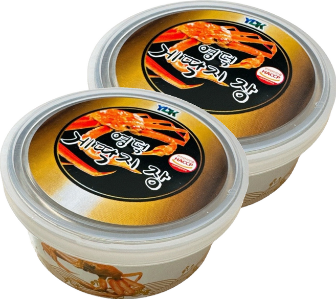 YDK 即食蟹膏 黑盒, 2個, 90g