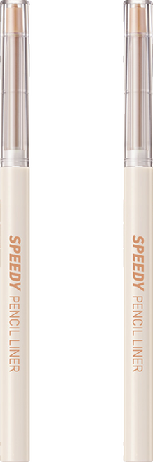 peripera 台灣公司貨 速描眼線膠筆 0.14g, 06 裸杏棕, 2個