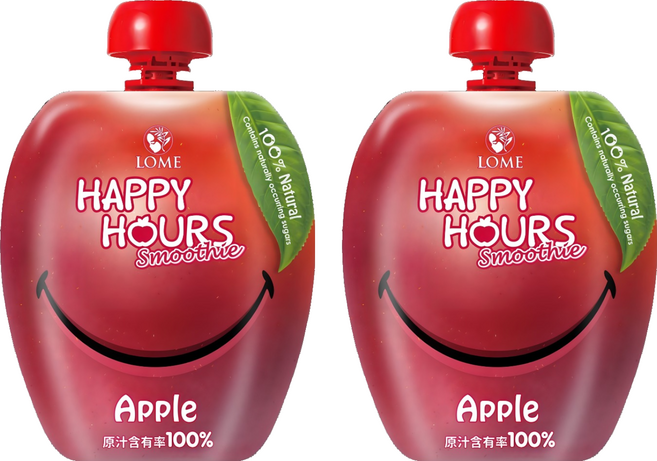 HAPPY HOURS 纖果飲 蘋果, 90g, 2包