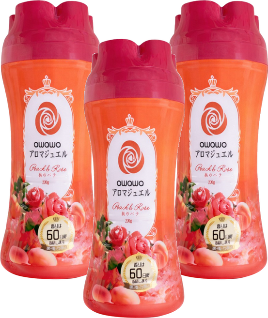 awawa 衣物芳香豆 香桃馥郁, 200g, 3個