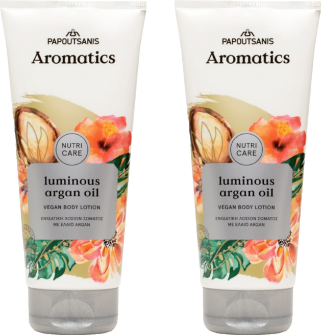 Aromatics 摩洛哥堅果油絲滑滋潤身體乳液, 2個, 200ml