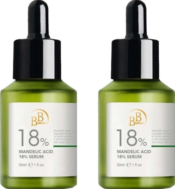BB AMINO 科研 18%杏仁酸煥膚精華液, 2個, 30ml