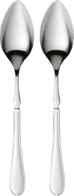 SALUS 佐藤金屬 LA MONE餐具 葡萄柚匙, 2支, 銀色