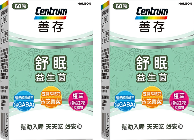 Centrum 善存 舒眠益生菌 60粒, 60顆, 2罐