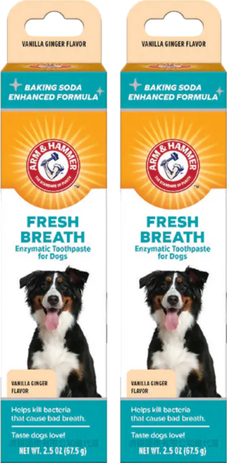 ARM&HAMMER 犬用酵素牙膏 抗敏, 67.5g, 2條