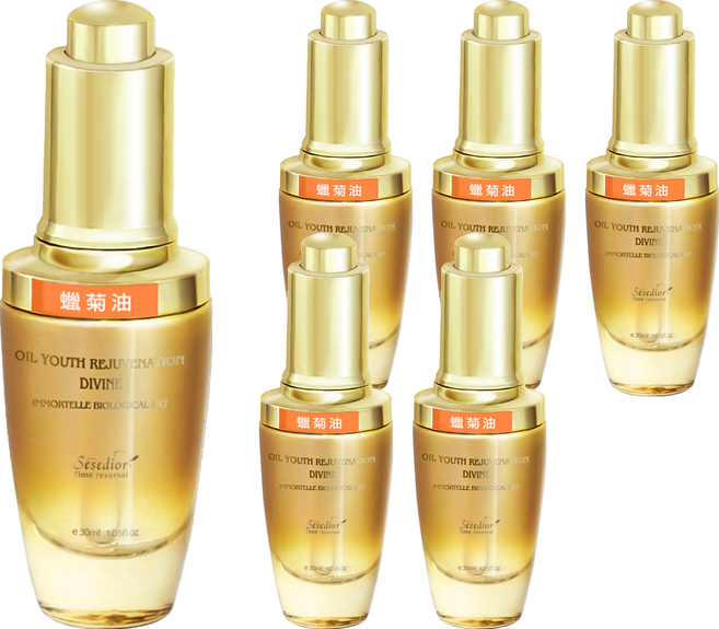Sesedior 希希娣兒 台灣公司貨 蠟菊賦活精萃油, 30ml, 6瓶