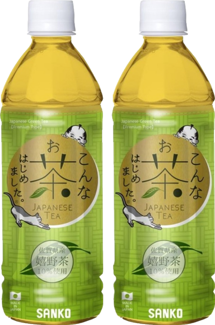 日本 SANKO 嬉野茶葉 旨味綠茶, 500ml, 2個