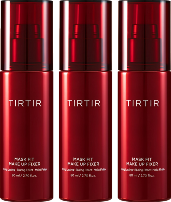TIRTIR 台灣公司貨 高效持久定妝噴霧, 3個, 80ml