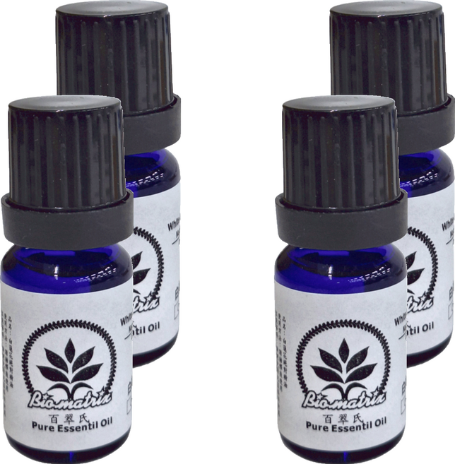 Bio-matrix 百翠氏 白蓮花絕對3%高貴精油, 15g, 10ml, 4瓶