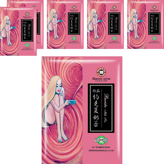 BARISTA COFFEE 西雅圖 約克夏奶茶, 25g, 1入, 6包