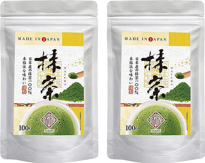 桃翠園 日本出雲抹茶粉, 100g, 2個, 1個裝