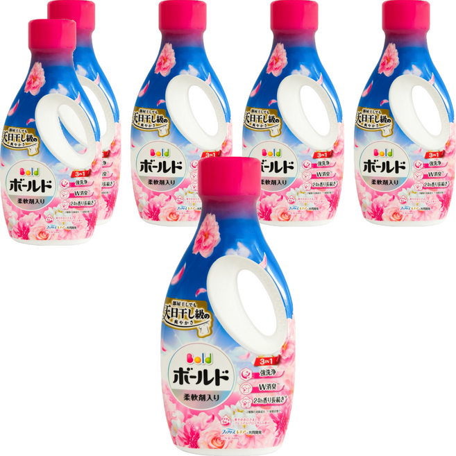 Bold 超濃縮洗衣精 濃郁花香, 6個, 680g