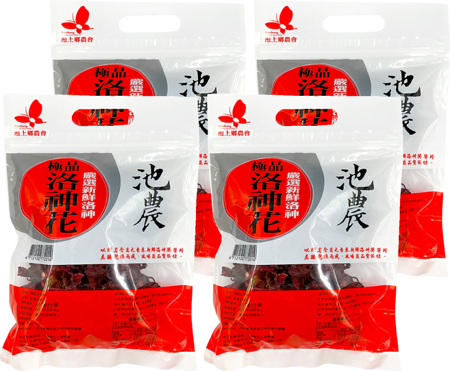 池上鄉農會 極品洛神花, 100g, 1入, 4包