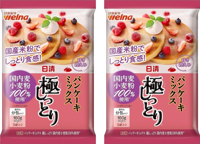 welna 日清製粉 極濕潤鬆餅製粉, 480g, 2個