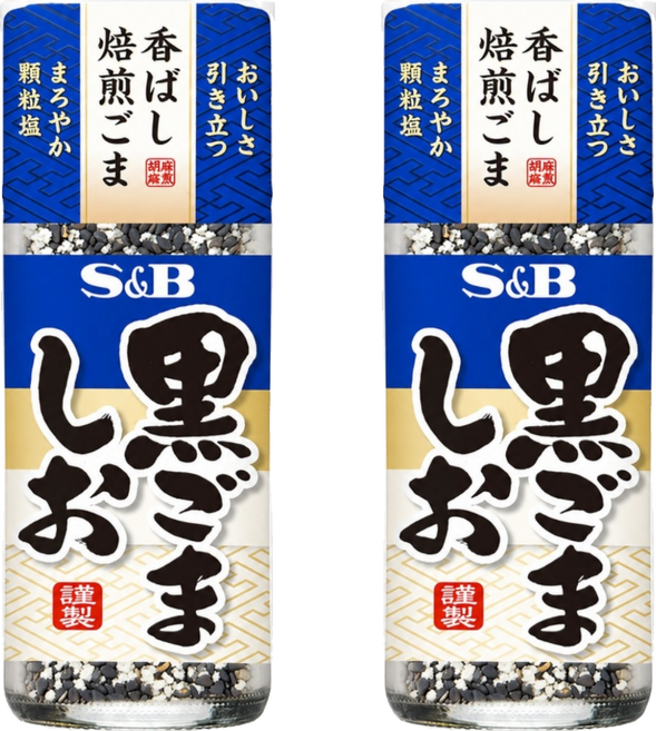 S&B 愛思必 黑芝麻鹽, 31g, 2個