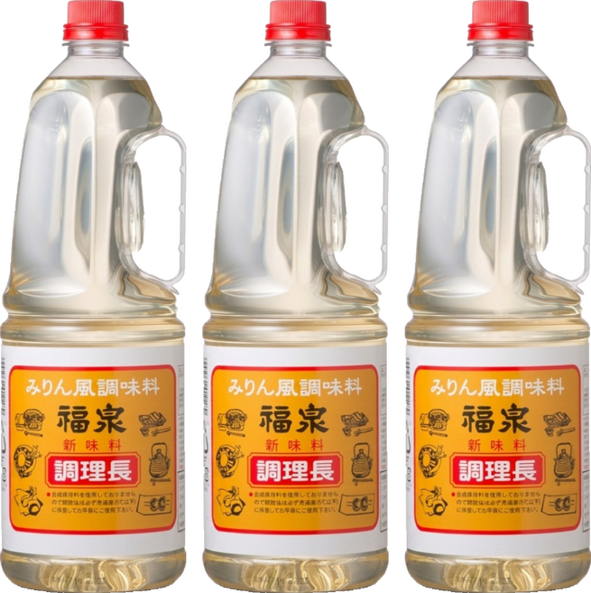 FUKUIZUMI 福泉 味醂調味料, 3個, 1.8L