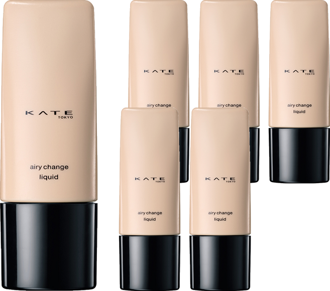 KATE 凱婷 極輕感持久粉底液 25ml, 04, 6個