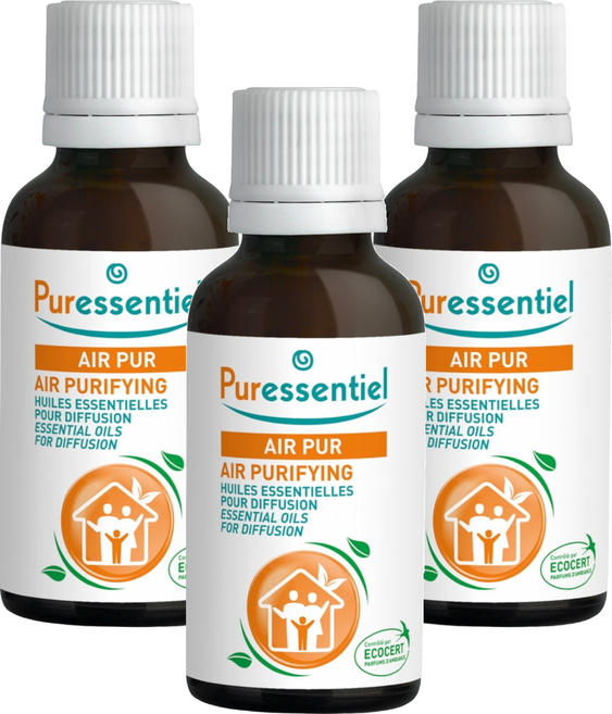 Puressentiel 璞萃 E 18 淨化神盾 全效森氧複方精油, 3個, 30ml