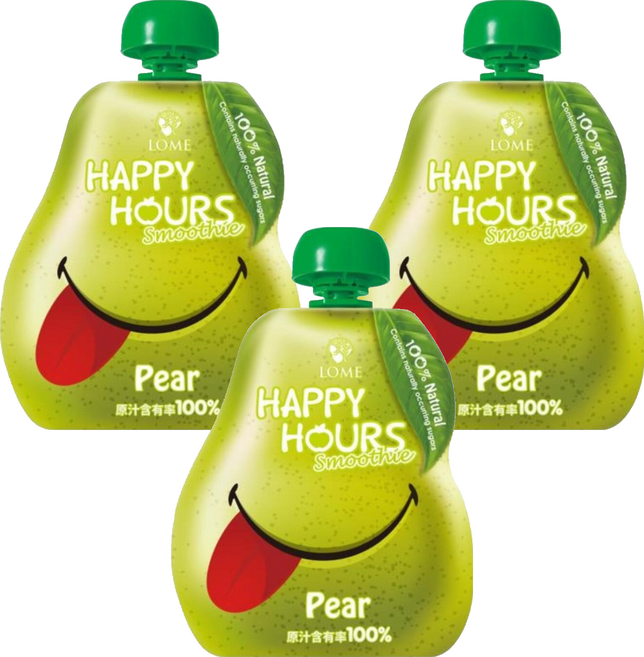 HAPPY HOURS 纖果飲 西洋梨, 90g, 3包
