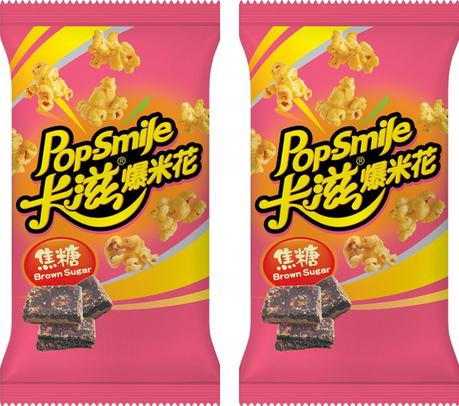 Pop-Smile 卡滋 爆米花 焦糖風味, 100g, 2個