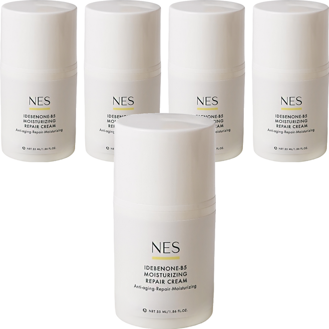 NES cosmetics 恩藝偲 艾地苯B5潤澤修復霜, 55ml, 5瓶