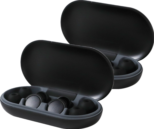 DTAudio 聆翔睡眠耳塞 EP-S1-K 黑色, 2組, 1組