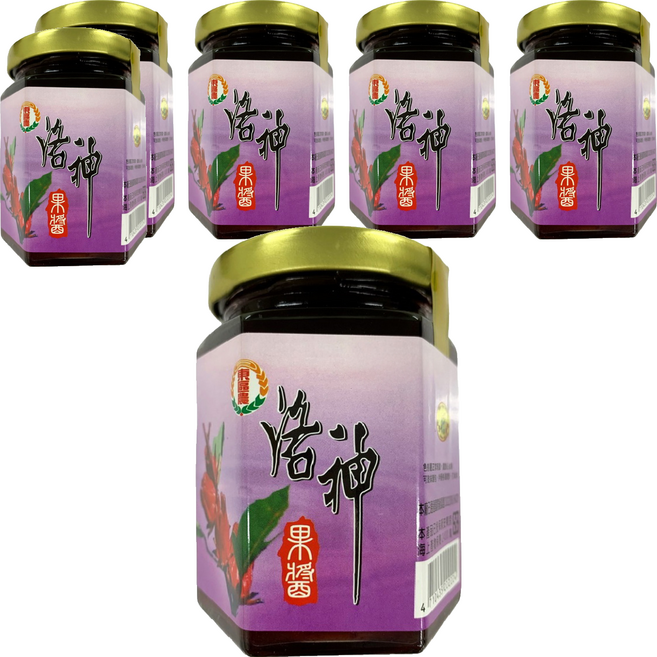 台東地區農會 洛神果醬, 230g, 6罐