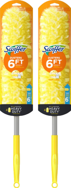 Swiffer 360度 超級伸縮除塵撣入門套組, 除塵 黃色, 2組